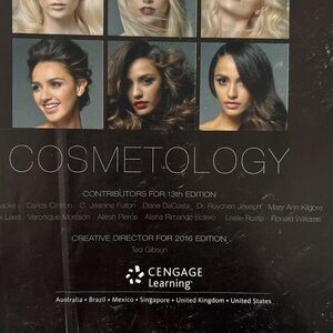 Milady 13th edition cosmology book hardcover.